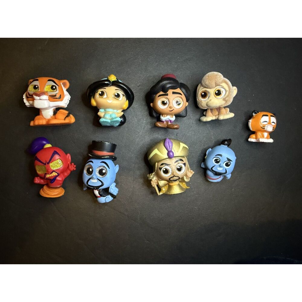 Aladdin Doorables Lot Disney Mini Figures Bundle